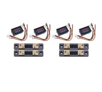 4PZ 0.28 Pollice Digital Volt Voltmetro Amperometro DC 100V 50A 3 Bit Test2110