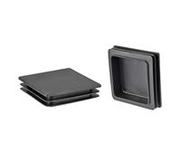 4Pz 100x100mm Plastica Tappo Tubi Quadrato per Corrimano scale Ringhiera Tubo