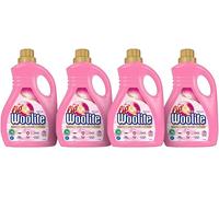 4pz 1500 ml Lip Woolite Detersivo Lavatrice Lana e Delicati, con Cheratina
