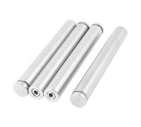 4pz 19mm dia 150mm Acciaio Inossidabile vetro pubblicità Standoff chiodi vite