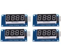 4Pz 4 Bit Tubo Digitale LED 7-Segmenti Modulo Display per la Luce Rossa 0,36 " 3,3 ~ 5,5V Display LED a Segmenti