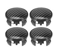 4pz 63mm 62mm Ruota Centro Mozzo Cappucci Coprimozzo Coperture Universale Nero