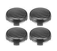 4pz 63mm 65mm Ruota Centro Mozzo Cappucci Coprimozzo Coperture Universale Nero