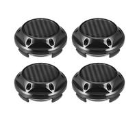 4pz 63mm 67mm Ruota Centro Mozzo Cappucci Coprimozzo Coperture Universale Nero
