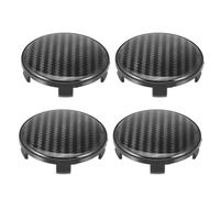 4pz 65mm 68mm Ruota Centro Mozzo Cappucci Coprimozzo Coperture Universale Nero