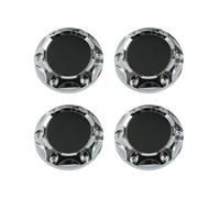 4pz 68mm coperchi coprimozzo centrale ruota auto con adesivo tonalità argento #3