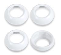 4pz Anelli di Ricambio per Capezzoli per Biberon per Philips Avent Biberon, Anelli a Vite per Biberon Senza BPA COMPatibili con Avent Biberon in Plastica Naturale e Vetro