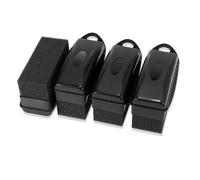 4pz Auto Pneumatico Ruota Medicazione Applicatore Tamponi senza Coperchio Nero