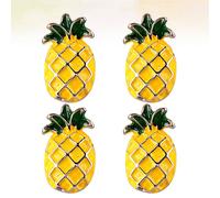 4pz Bella spilla a forma di ananas Clip in lega Abito Abito Spilla Accessorio