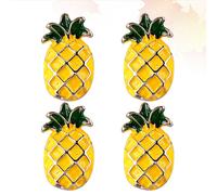 4pz Bella spilla a forma di ananas Clip in lega Abito Abito Spilla Accessorio