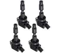 4pz Bobine Accensione Compatibili per Hyundai Elantra L4 1.6L, Nero