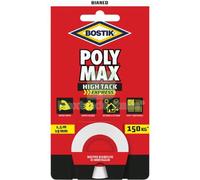 4PZ BOSTIK POLYMAX HIGH TACK NASTRO BIADESIVO BIANCO H.MM 19 MT 1,5: