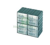 4PZ CASSETTIERA TERRY "VISION 13" A 8 SCOMPARTI: