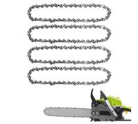 4pz Catena per Motosega 35cm / 14", 52 Maglie di Trasmissione 3/8" LP Passo Sostituzione Catena per Motosega per Craftsman Echo Poulan Ryobi Worx, Lama per Motosega in Acciaio per Taglio Alberi