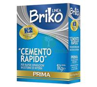 4PZ CEMENTO RAPIDO IN POLVERE 'BRIKO K2' KG. 4 SACCHETTA: