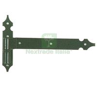 4PZ CERNIERA FERRO BATTUTO ART.6424 ALA VERTICALE E ORIZZONTALE CM. 25: