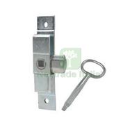 4PZ CHIUSURA A TAVELLINO IN ACCIAIO ZINCATO ART.023G MM.126X27: