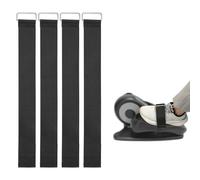 4pz Cinghie per Pedali per Macchina Ellittica, Universali Regolabili Cinghie per Pedali per Esercizi per Gambe per Vogatore Venditore Ambulante per Allenamento delle Gambe Fitness Anziani