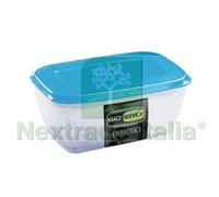 4PZ CONTENITORI ERMETICI RETTANGOLARI PER ALIMENTI IN PLASTICA LT.4,00 CM.29X20: