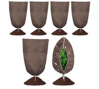 4PZ Copripiante Invernale con Coulisse e Cerniera Protezione Antigelo 236x39