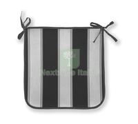 4PZ CUSCINO PANAREA CM.39X39X2 RIGATO ANTRACITE:
