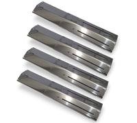 4pz Diffusore Di Calore Per Barbecue A Gas Ricambio Universale Regolabile Inox