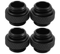4PZ G1 / 4 Filo Esterno Maschio Ad Acqua Raccordo Girevole per Raffreddamento Ad Acqua Adattatore Nero