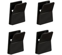 4pz Gancio per guanto Piatto ABS per Cucina Bagno per piccolo Oggetto