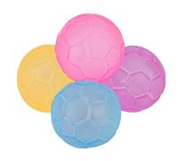4pz Giocattoli Antistress Palla, Multicolore Giocattoli Ripieni di Maltosio Durevoli Crescita Lenta Palline di Zucchero per Ansia ADHD e Autismo Premi in Classe (Calcio)