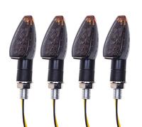 4Pz Indicatori Di Direzione Moto Omologate 14 LED Luci Di Segnalazione 12V