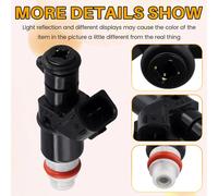 4Pz Iniettore Ugello Per 2006-2011 Adatto 2009-2013 1.8L 16450A01