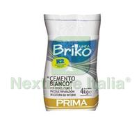 4PZ K2 LINEA BRIKO CEMENTO BIANCO IN POLVERE KG.4 IN SACCO: