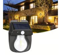 4PZ Lampada luce faretto solare faro esterno sensore movimento luce calda CL-118