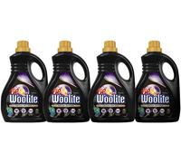4pz Lip Woolite Detersivo Lavatrice Capi Scuri, Neri e Jeans 1,5L