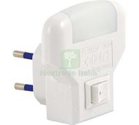 4PZ LUCE LED SPIA NOTTURNA VELAMP VOLT 230 2P 10A: