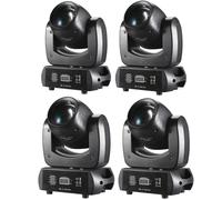 4PZ/Mini Lampada da palco mobile 120W LED con modello 8 prismi DMX512 Controllo professionale DJ Faretto Evento in discoteca Spettacolo di Natale Bar