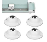 4pz Mini Ruote Girevoli per Maker/Explore Air, Autoadesive Rotelle a Sfera Rotazione a 360° Rotelle con Cuscinetti a Sfera Universali Pulegge Adesive per Silhouette Cameo 4/ Portrait 3