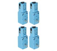 4Pz Motore Ingranaggi Metallo DC 3-6V 110RPM per robusto 4Pz | Ingranaggi metallici, alta resistenza abrasione, carico elevato, protezione per scatola , lunga durata