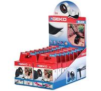 4PZ NASTRO AUTOAGGLOMERANTE GEKO BLACK NERO MM 25 ML 3 SP MM 0,75