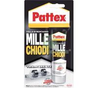 4PZ PATTEX MILLECHIODI TRASPARENTE GR 40: