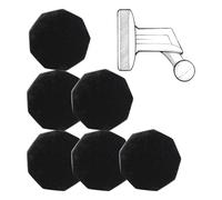 4pz Pezzo Adesivo per Supporto Magnetico a Basso Profilo Garmin, Adesivo Parabrezza Compatibile con Supporto per Dash Cam 45/46/47/55/56/57/65W/66W/67W/Tandem/Speak Plus