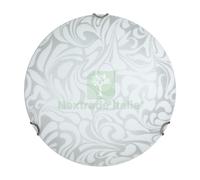 4PZ PLAFONIERA DANIEL 30 1XE27 LASTRA BIANCO SABBIATO:
