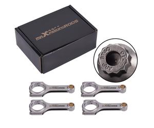 4pz Pleuel Bielle Connecting Rods for Fiat Abarth 850 A112 ARP 2000 110mm