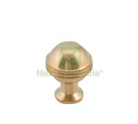 4PZ POMOLO A PALLA MM.70 IN OTTONE LUCIDO SPAZZOLATO FIL.12MA: