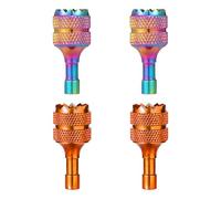4pz Radiocomando Stick per Drone, Stick Controller Droni Sostituzione Joystick per Drone Compatibile con DJI Mini 3 PRO Accessori Controller Smart DJI RC(Colore Arancione Abbagliante)