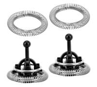 4pz Ricambio Montalatte per Nespresso, Fruste Ricambio e Set Anelli a Molla Accessori per Montalatte Compatibili con Nespresso Aeroccino 3/4/Plus