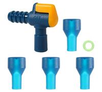 4pz Ricambio per Valvola di Morso, con 1 Connettore per Tubo Flessibile Angolato e 1 Anello di Tenuta Ricambio per Boccaglio in Silicone per Sacca di Idratazione Compatibile con Camelbak