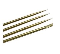 4pz Ricambio Punte Miste in Ottone da 2,8MM per Pulizia Monete Compatibile con Penna Empotec (penna non inclusa)
