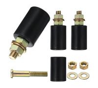 4pz rulli guida per cancelli scorrevoli da 1,57" x 2,36" con cuscinetti neri