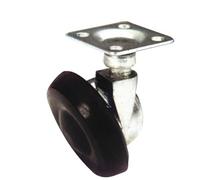 4PZ RUOTA GIREVOLE PER MOBILI NYLON mm. 42-piastra mm. 28x28